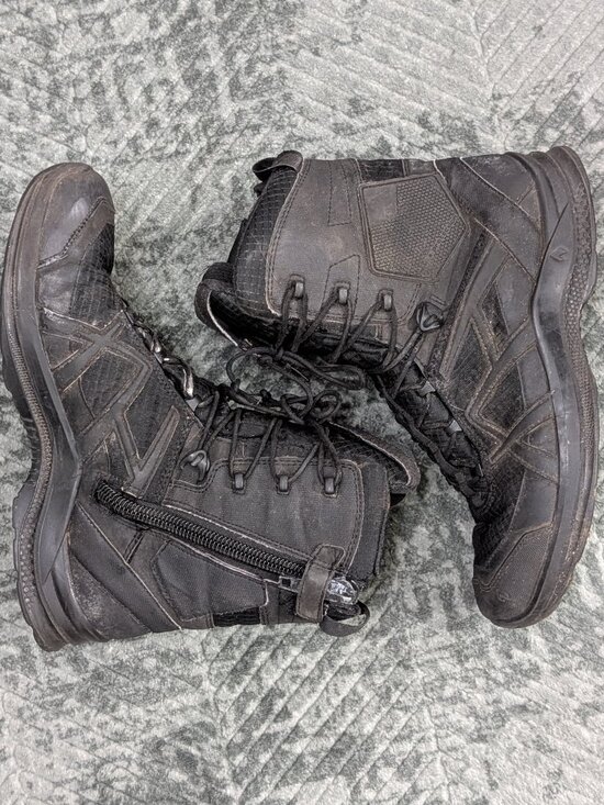 HAIX Black Eagle Athletic 2.0 T High Side Zip Men\'s Boots Size 8 W Tactical main image 8